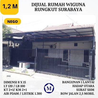 RUMAH NEGO CICILAN RINGAN LOKASI RUNGKUT SURABAYA