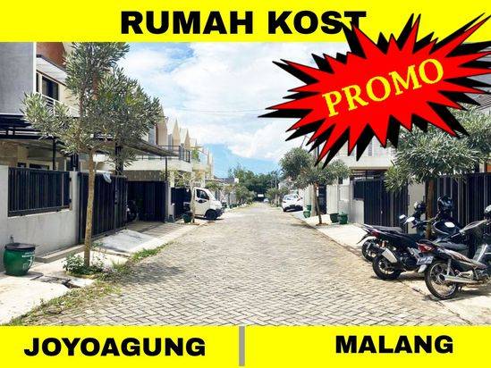 Cluster rumah kost dan hunian eksklusif di kota Malang plus kolam renang pribadi Lokasi Tlogomas Dinoyo Kota Malang