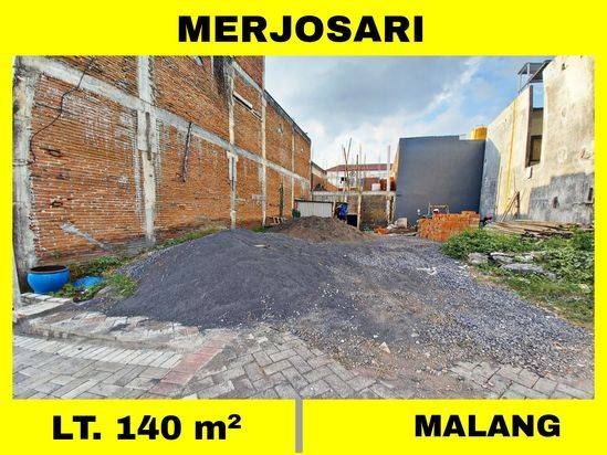 Dijual Tanah di Merjosari sigura gura Dekat Kampus UIN kota Malang