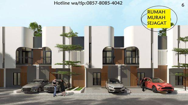 Rumah 2lantai SHM di kodya bandung strategis bebas banjir 398jt29