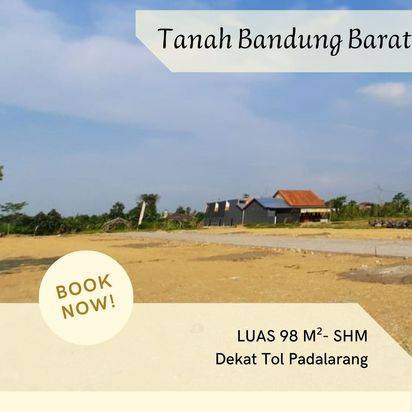 Tanah Pakuhaji  Bandung Barat Cocok Bangun Rumah  