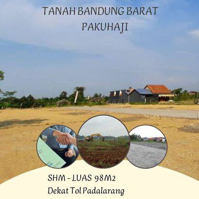 Tanah  Bandung Barat Ngamprah Dekat Wisata Kuda Pakuhaju
