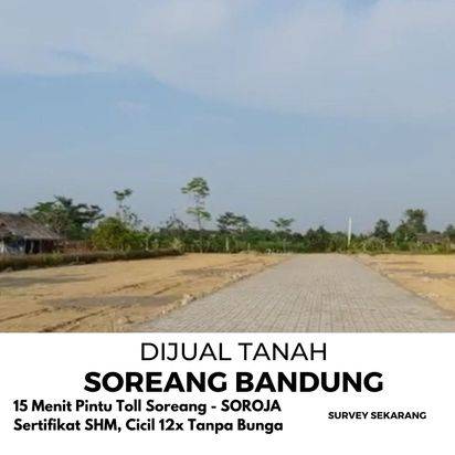 Dijual Tanah Soreang Kawasan Perumahan Matang Siap Bangun