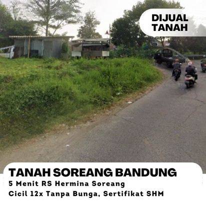 Tanah Soreang Bandung Dekat Jalan Provinsi Matang Siap Bangun