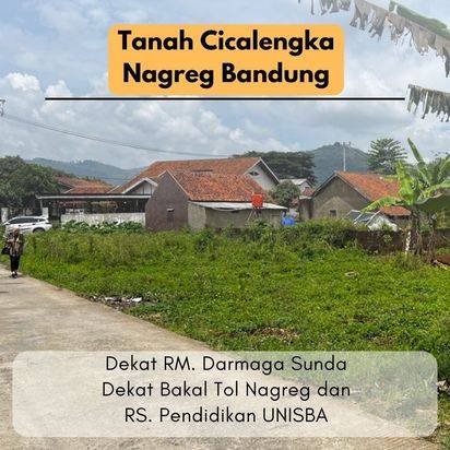 Tanah Nagreg Perumahan Area Permukiman Cicilan 12x Nol Bunga