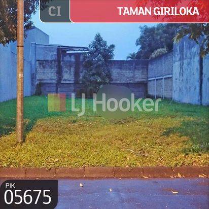 Tanah Taman Giriloka Serpong, Tangerang Selatan, Banten