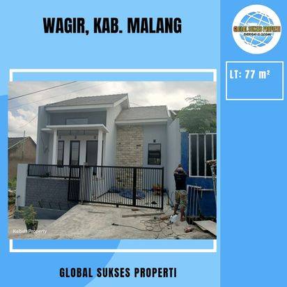 Rumah Baru Murah Berada di Poros Jalan Lokasi di Wagir Malang