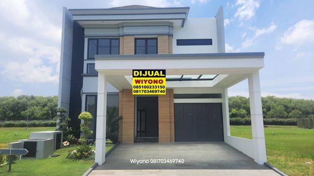 Rumah Mewah Surabaya Timur Pakuwon City Grand Island Konsep Tanpa Pagar