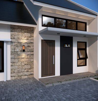 Rumah Siap Bangun jalan Pleret dekat Kota