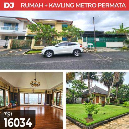 (TSI/16034) Rumah + Kavling Metro Permata, Tangerang, 2.290 m²