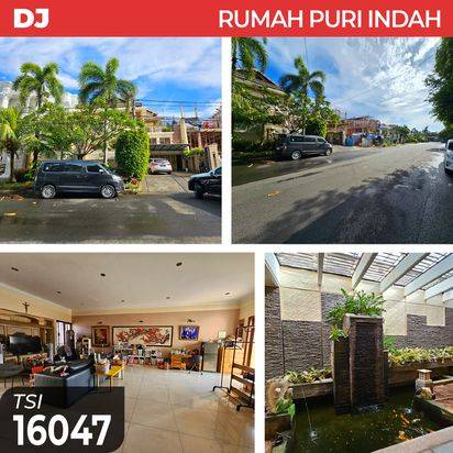 Rumah Puri Indah, Jakarta Barat, 15x30 m², 3 Lt, SHM  (TSI/16047)