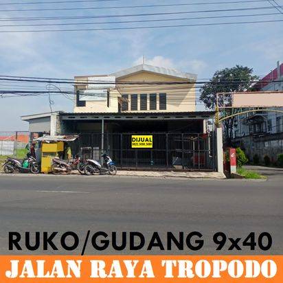 Jual RUKO Besar MURAH RAYA TROPODO 15JT-an/m Sidoarjo Surabaya
