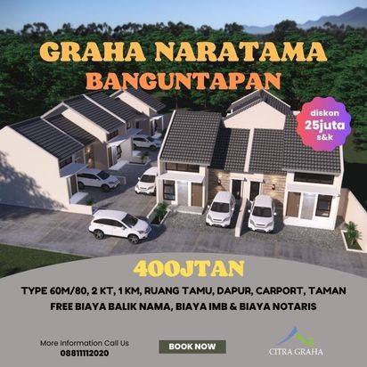 CLUSTER KOMERSIAL BUKAN SUBSIDI SISA 6 UNIT 400JUTAAN BONUS MOTOR