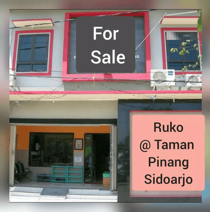 Dijual Ruko 2 Lantai SHM Lokasi Strategis di Perum Gading Fajar, Sidoarjo