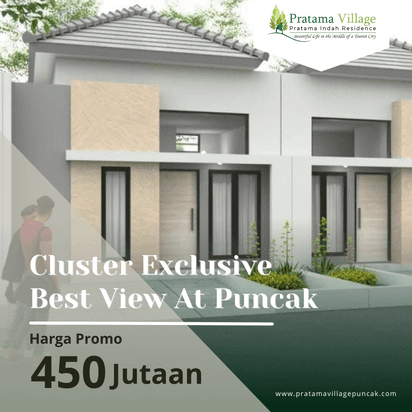 Jual Rumah Villa Free SHM di Cipanas Puncak View Citilight