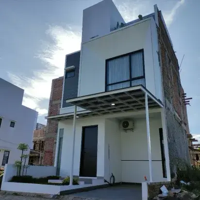 rumah modern minimalis dekat lebak bulus