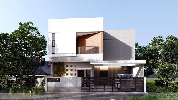 Rumah Minimalis Proses Bangun dekat Jalan Palagan