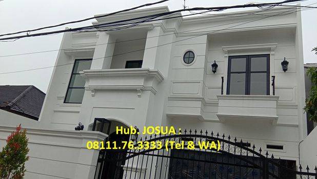 Rumah Cempaka Putih Tengah : 2 Lt, LT 308 m2, LB 412 m2, New, Lux