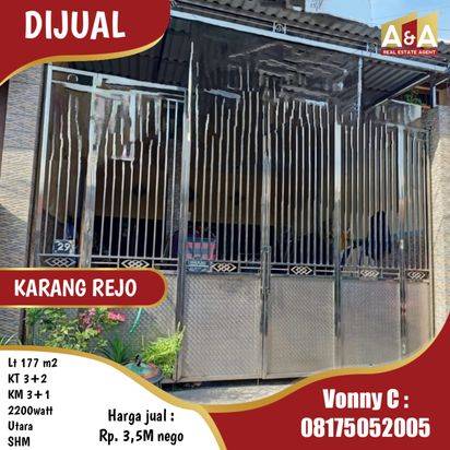DIJUAL RUMAH SURABAYA SELATAN