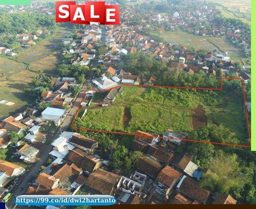 Tanah Kavling Datar Siap Bangun Perumahan Sekolah Atau Komersil Strategis Lalui Angkot 1842