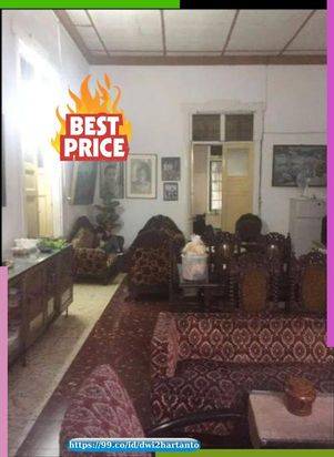 Turun Harga Rumah Pusat Bisnis Main Road Martadinata 383-10