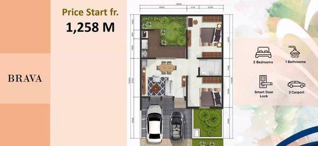 NEW CLUSTER DI DANUBE HIGHLAND SENTUL RAYA HARGA MULAI DARI 800JUTAAN