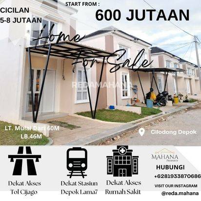 Rumah Minimalis dan Mezzanine Cilodong Depok - Zhafran Residence Depok 