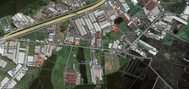 Jual Tanah 1 HA Area Industri Tol Lama Makassar