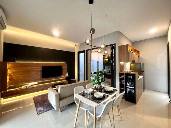 rumah 2 lantai furnish termurah langsung toll NEW bekasi
