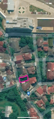 Tanah Jakarta Selatan, Cilandak, Lebak Bulus - LEBAK LESTARI INDAH - 140 m2 (7 x 20 meter)