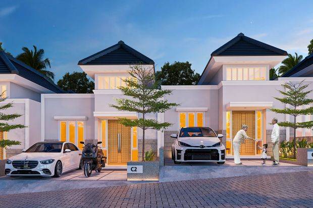 RUMAH SMARTHOME HANYA 400 JUTAAN TEPI JALAN DI GAMPING