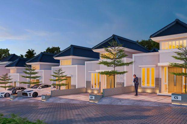 RUMAH SMARTHOME HANYA 400 JUTAAN TEPI JALAN DI GAMPING