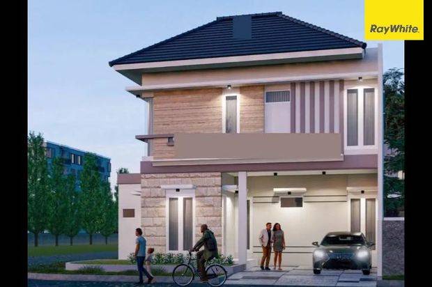 Dijual Rumah 2 lantai SHM di Wisma Permai Surabaya