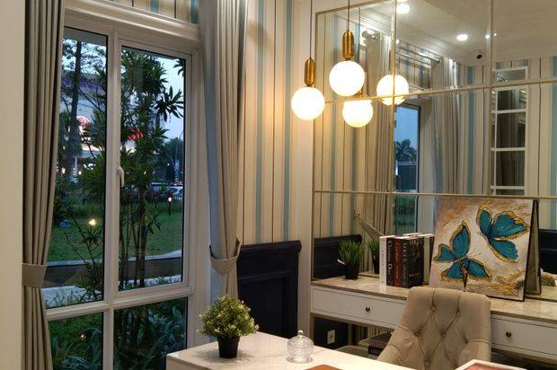 Rumah mewah 2Lt Smarthome  Ready Stock dalam kawasan kota Mandiri,BSD 