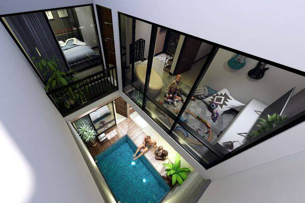 HUNIAN MEWAH LANTAI 2 PRIVATE POOL DEKAT BNS BATU