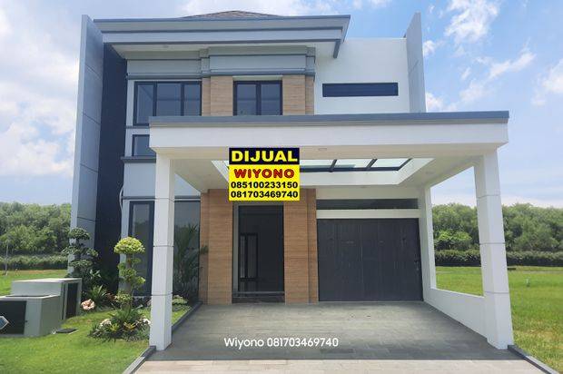 Rumah Mewah Surabaya Timur Pakuwon City Grand Island Konsep Tanpa Pagar