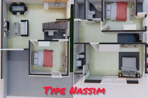 Rumah Townhouse Simpang Darmo Permai Surabaya