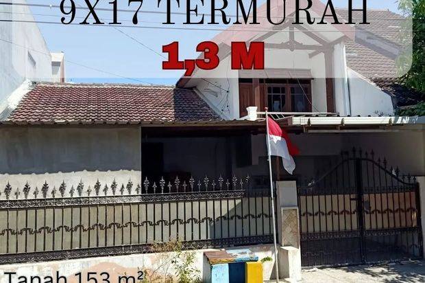 Rumah Semolowaru Elok Termurrah 9x17 Dkt Nginden Sukolilo Klampis Manyar 