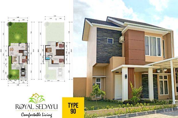 Rumah Sedayu Yogyakarta, Ada Diskon, 15 Km Universitas Gadjah Mada