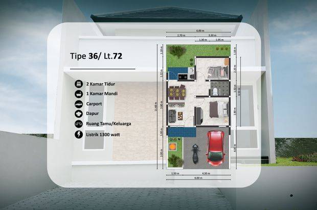 Rumah Harga Terjangkau harga start 427 jutaan