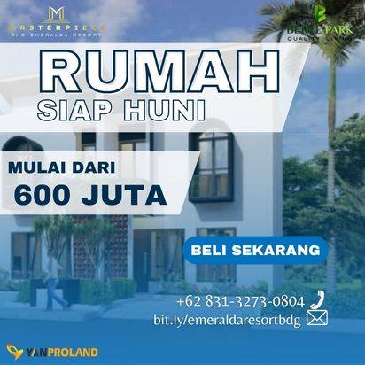 Rumah Hook Luas di Padalarang