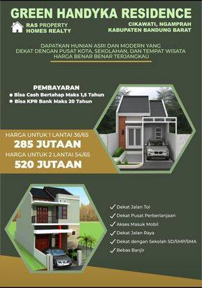 Green Handyka, Hunian Asri dan Modern di Bandung Barat
