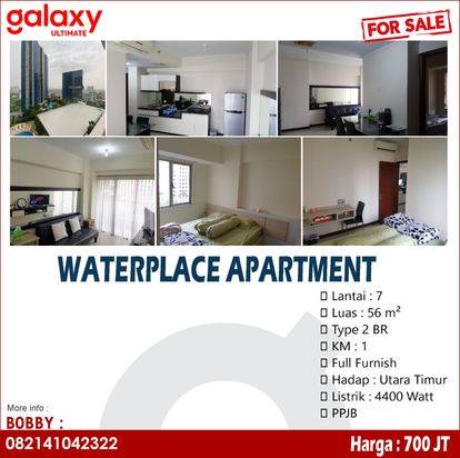 Apartemen Waterplace Full Furnish Surabaya Barat