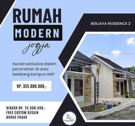 RUMAH BARU DI JOGJA BISA KPR TANPA BI CHECKING