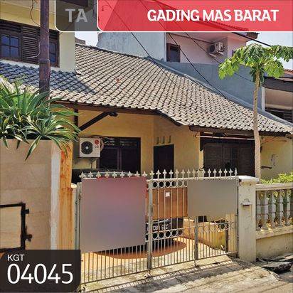 Rumah Gading Mas Barat Kelapa Gading, Jakarta Utara