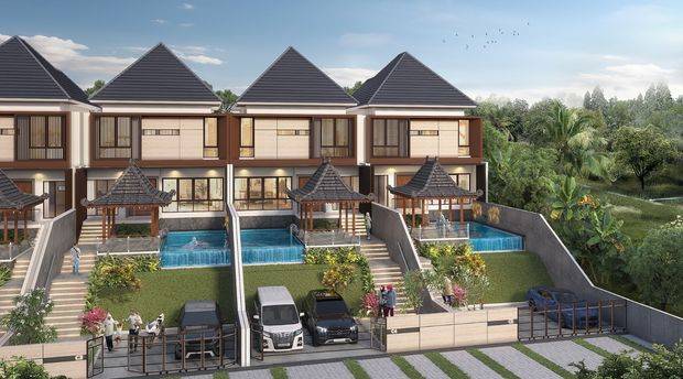 VILLA CANTIK DI KAWASAN UBUD OF JOGJA BANTUL YOGYAKARTA