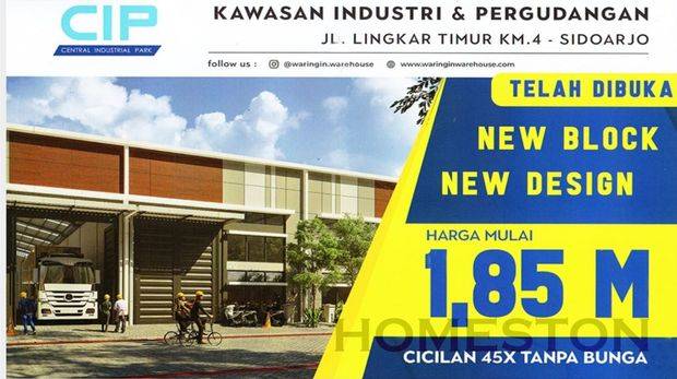 Gudang Central Industri Park-Cip  Phase 3 Sidoarjo | Br338 A