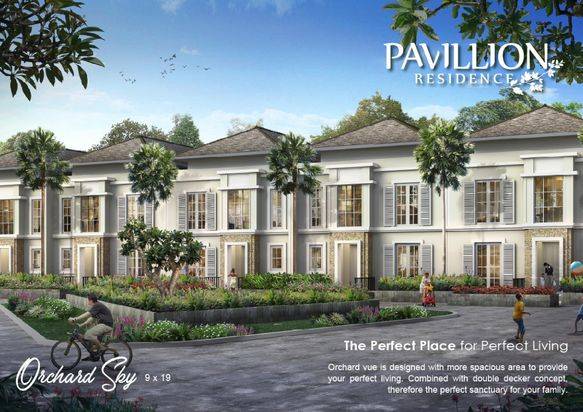 PMKS. Dijual Rumah Tipe Orchard Vue di Pavilion Tanjung Bunga Makassar.