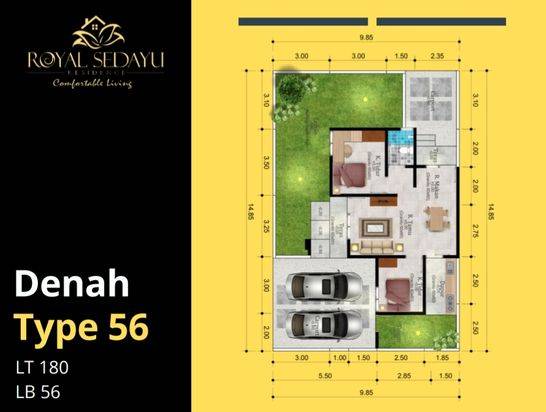 Cocok Investasi, 30 Menit Kampus UGM, Masa Bangun 8 Bulan