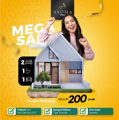 Rumah Syariah Termurah Cimekar Cileunyi Bandung Dekati Gate Tol Cileunyi Exit